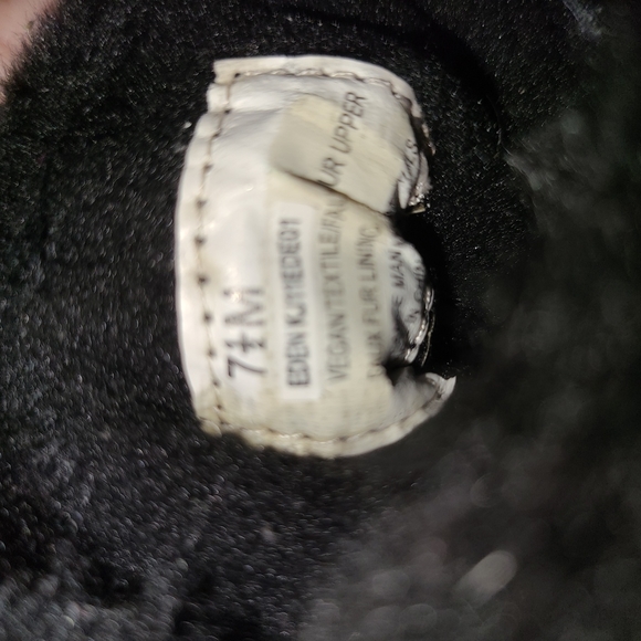 Jambu Size 7.5 Black Vegan Heeled Calf Boots - Picture 8 of 10